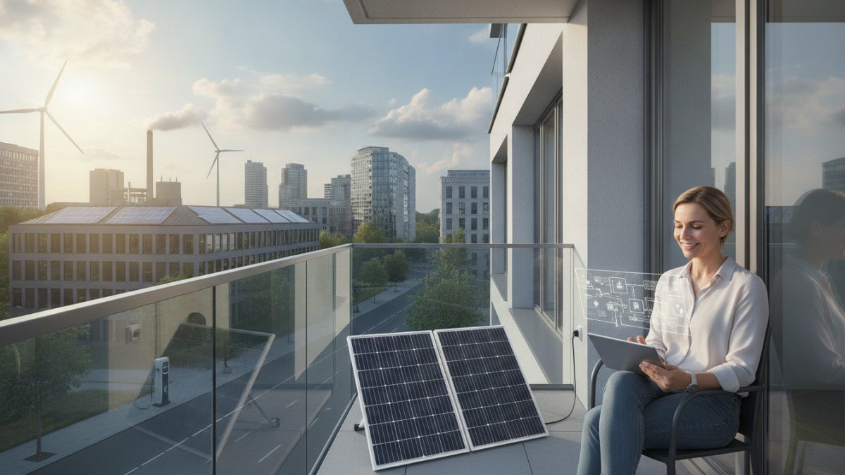 Solarpaket I und Balkonkraftwerke: Neue Erleichterungen für Mieter und Unternehmen im Jahr 2025